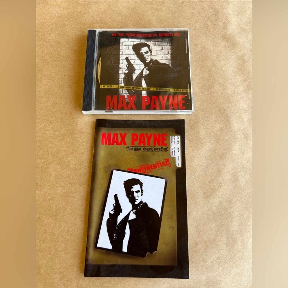 Max Payne PC Game With Manual New York Fugitive, Undercover Cop, Nothing To Lose